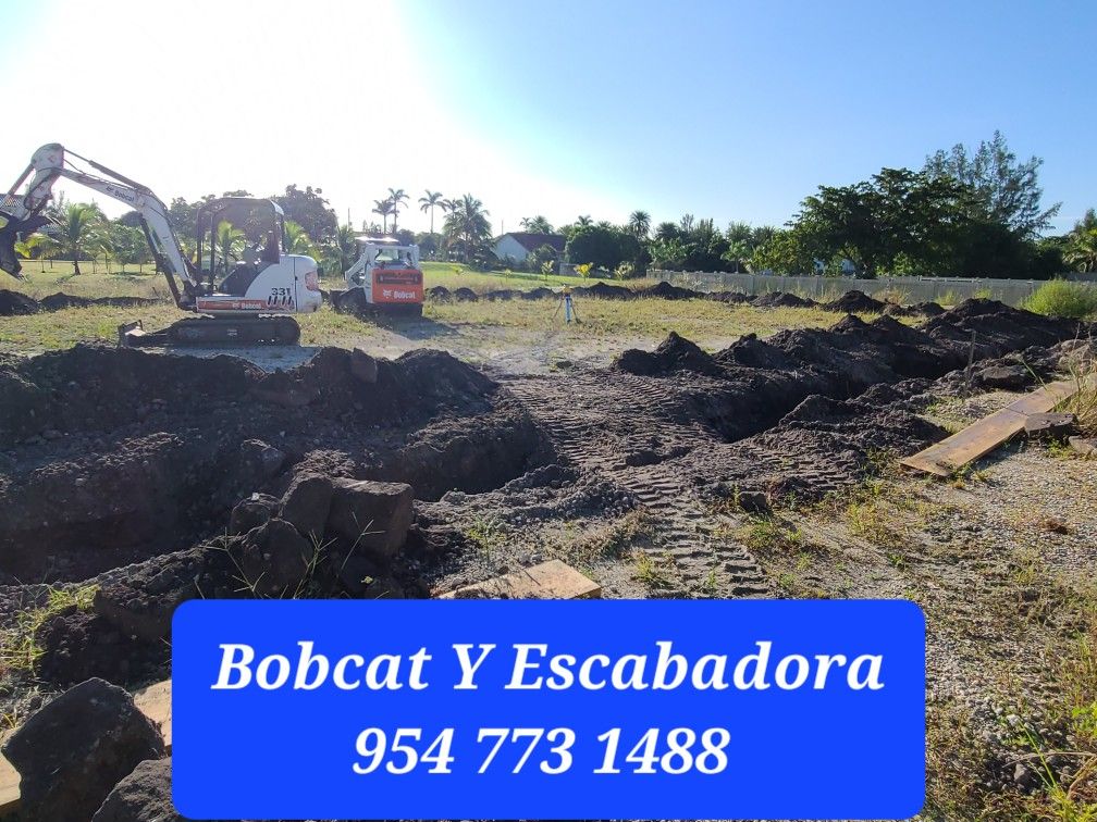 Bobcat Y Escabadora .........