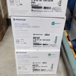 Pentair Intellibrite Architectural Series LED Pool Light RGBW 100' 120V 602187