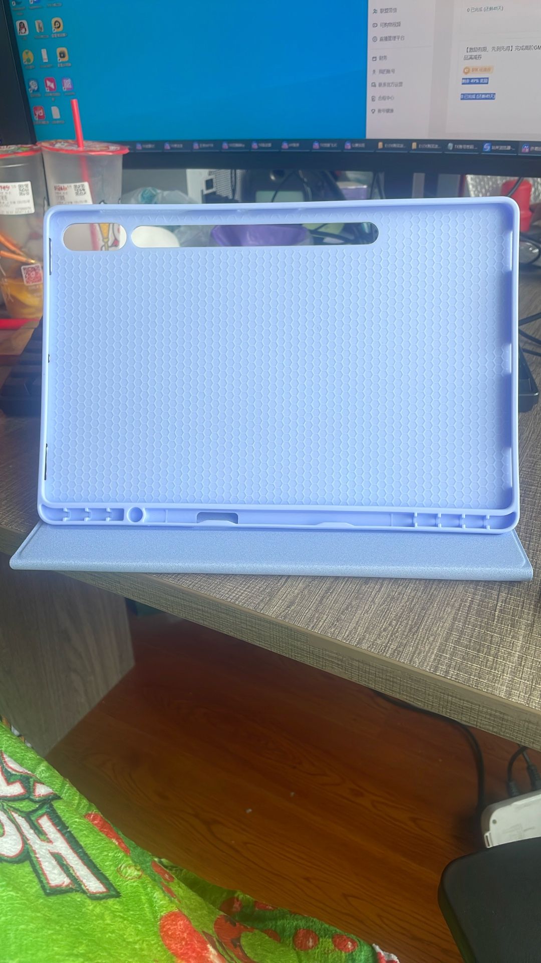 Smart Tablet Case With Pencil Holder Cover