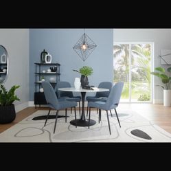 Marble Table With chairs 