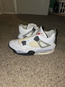 Air Jordan 4s White Cement Beaters Size 11