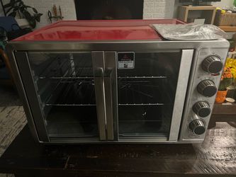 Oven double door