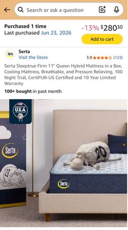 Brand new queen bed
