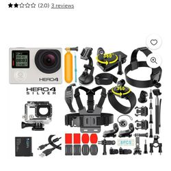 Go Pro Hero 4 Silver Kit