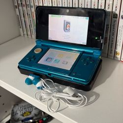 Aqua Blue 3DS