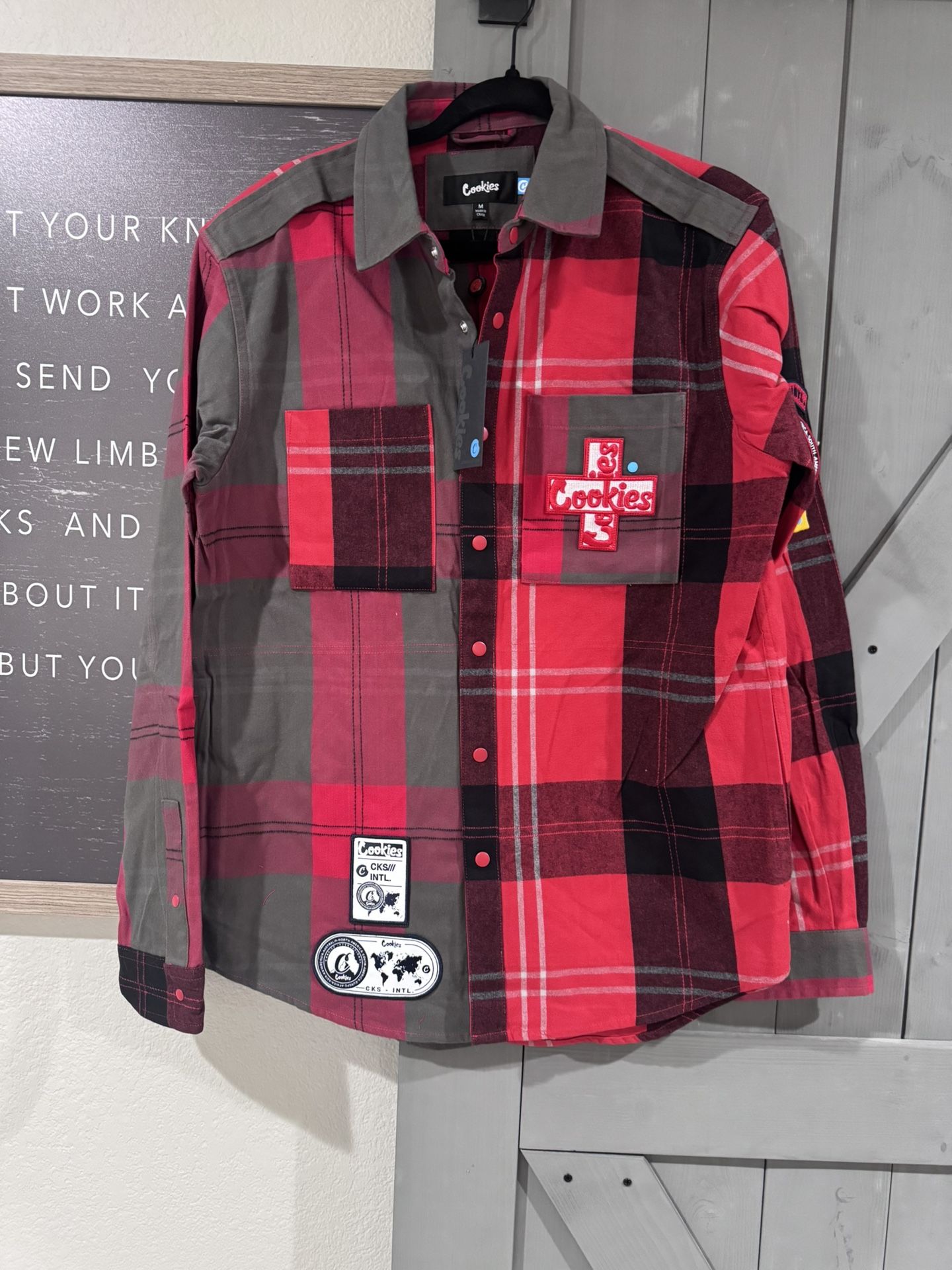 Cookies Flannel Size M