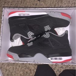  Air Jordan 4 Retro OG 'Bred' 2019