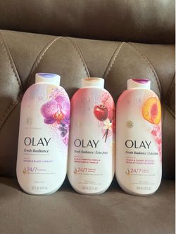 Olay body wash $5 each    $5 cada uno (located at Escondido California 92025)