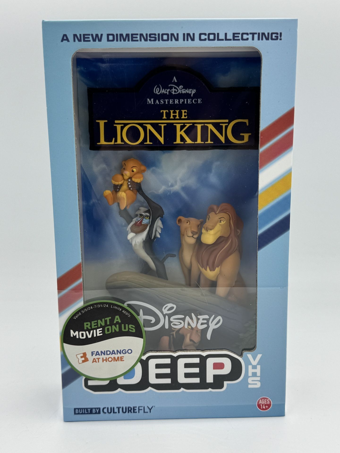Disney Lion King 3Deep Sculpted Relief Display