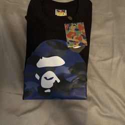 Blue Camo Bape Tee