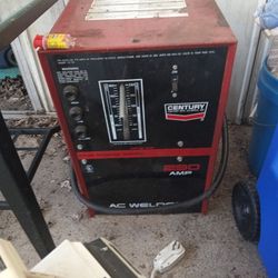 Century Manufacturing 230 Amp Welder Read Description