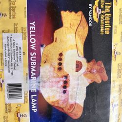 2000 The Beatles Yellow Submarine Blue Meanie Lamp Vandor #64057 NEW IN BOX Rare