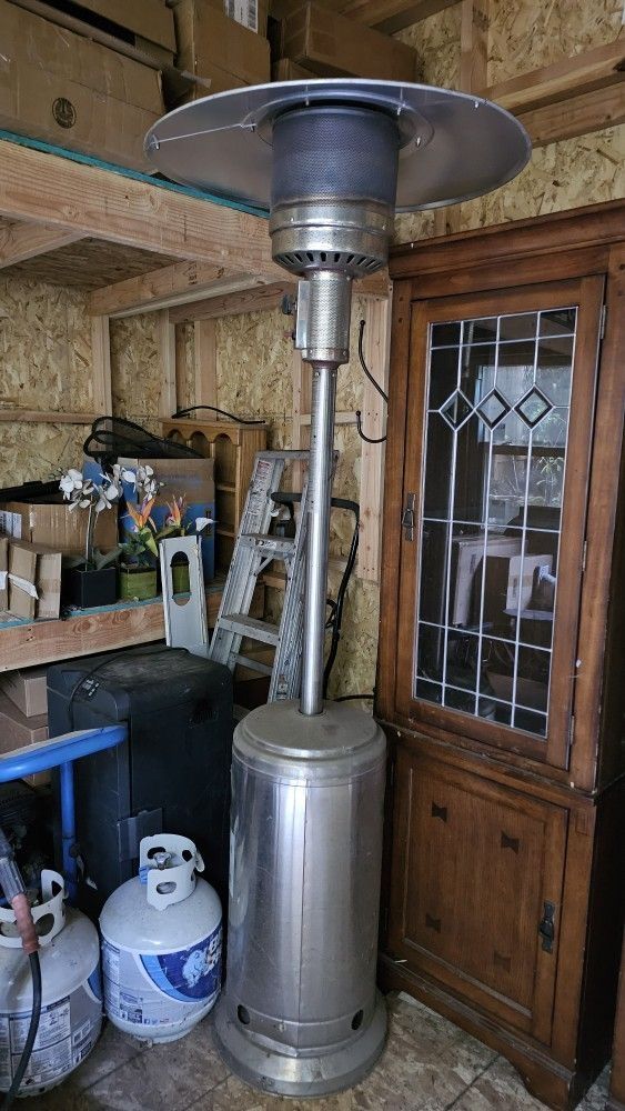 Stainless Steel Propane Patio Heater $40