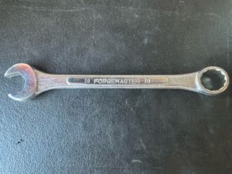 Vintage Forgemaster 19mm Combination Wrench – Made in Taiwan