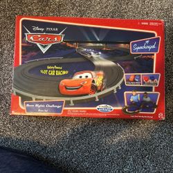Disney Cars Neon Nights Challenge Race Set K5516 Toys R Us Exclusive 