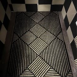 Recording booth rug