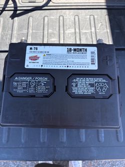 Interstate M-75 Automotive Battery