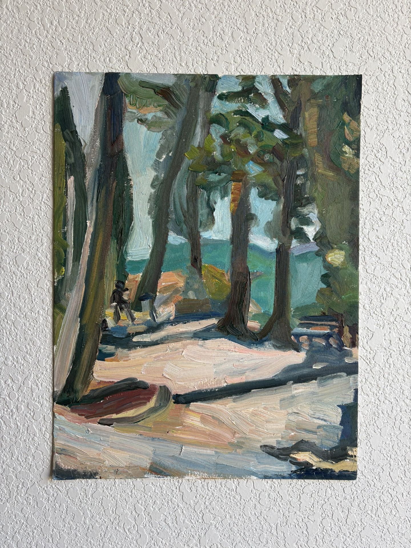 Forest Landscape Oil Painting