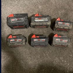 Milwaukee 12 Point Batteries