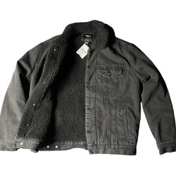 Unisex Black Denim Jacket
