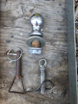Ball and pin for towing