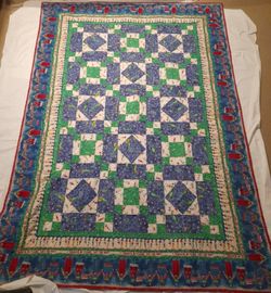 Whimsical Patriotic Quilt