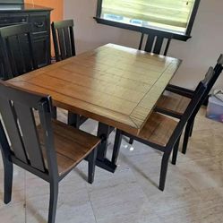 NovSpecial/7pcs Dining Set(was:$655)