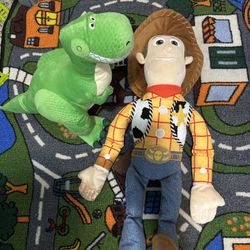 Rex and Woody Plush