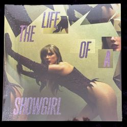 Taylor Swift The Life of a Showgirl: Shiny Bug Violet Shimmer Marbled Vinyl