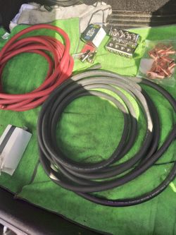 Car Audio 1/0 Guage Ofc Wire And Accessories