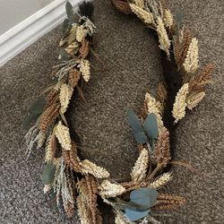 Primitive Rustic Fall Garland New