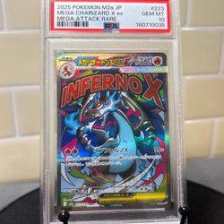 PSA 10 Mega Charizard X ex Japanese Pokemon Card