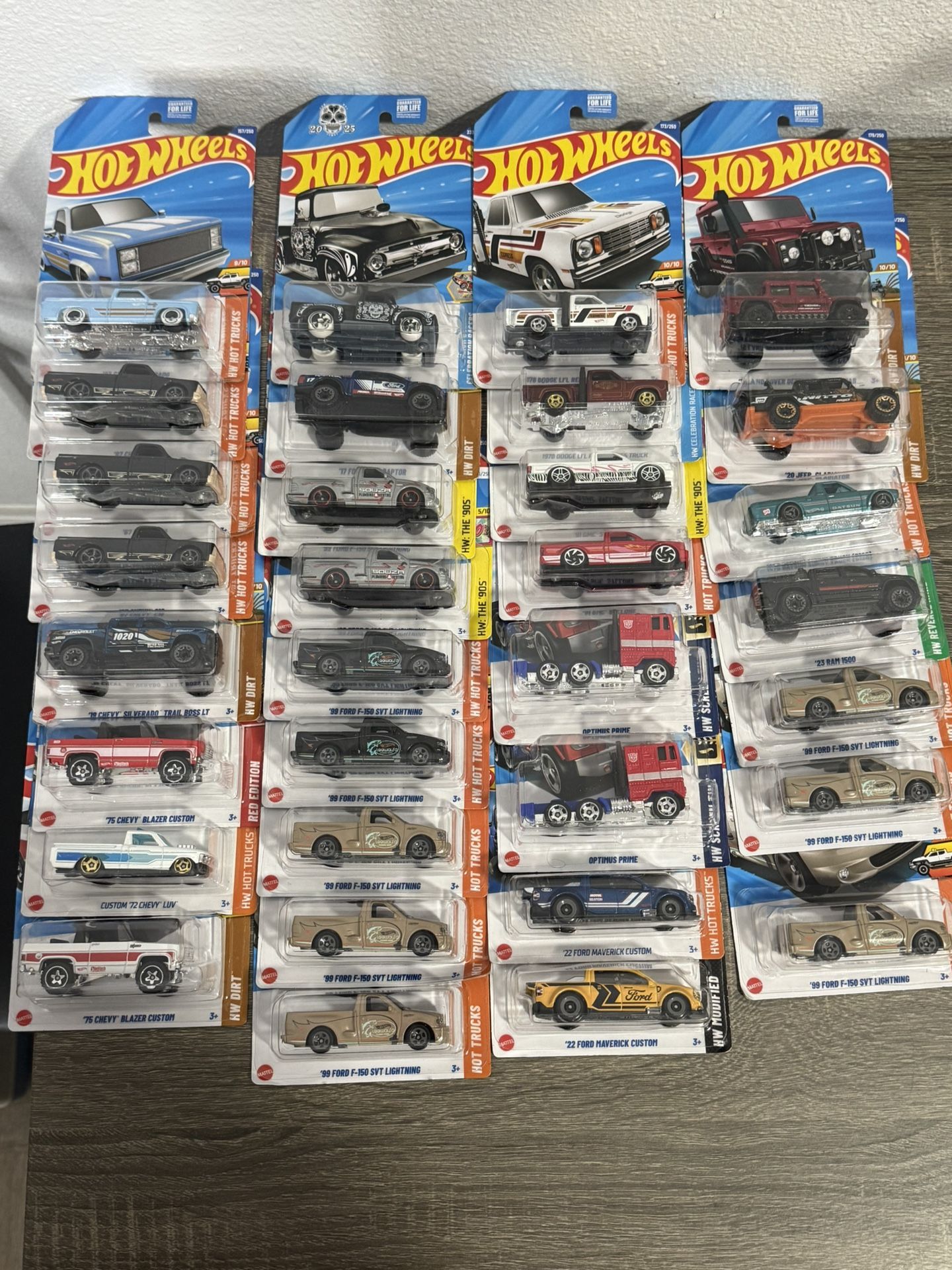 Hot Wheels Trucks For Sale $4 A Piece