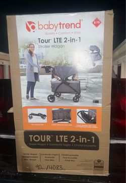 Baby trend Tour LTE 2 In 1 Stroller Wagon New