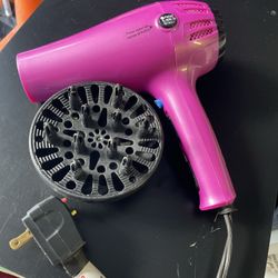 Hair Dryer With Diffuser 