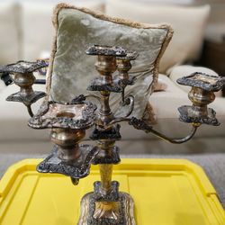 F.B. Rogers Silver Co. Antique Candelabrum c.1890 