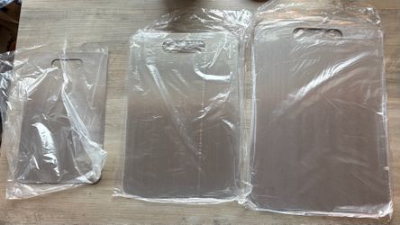 Metal cutting boards set of 3