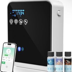 Waterless Essential Oil Diffuser,Hotel Home Aromatherapy Scent Diffuser with Smart APP & Touch Screen,250ml Capacity,1500 sq.ft Coverage|Large Room Oi