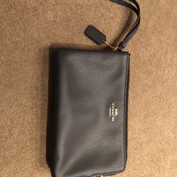 Coach Double Pouch Wristlet