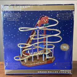Mr. Christmas Gold Label World’s Fair Grand Roller Coaster 50 Songs