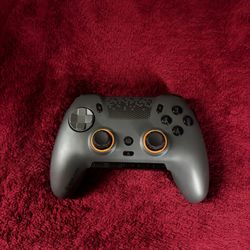 SCUF Envision Pro Wireless Gaming Controller for PC, specifically the Steel Gray version
