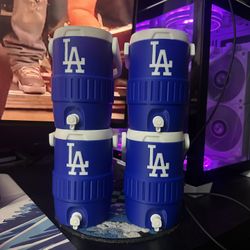 3D Printed Dodger Cooler Koozie 