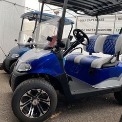 2021 Ezgo Rxv Golf Cart New 5 Year Warranty Lithium Battery 