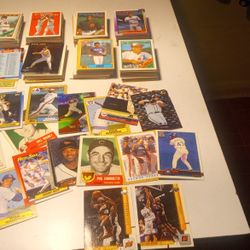 Baseball Cards 333 ct. +5 Checklists + 2 Basketball Cards