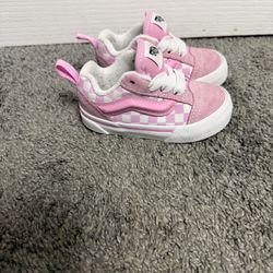 5c Pink Chunky Checkered Vans 