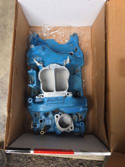 Dodge 318 360 Edelbrock performer intake manifold