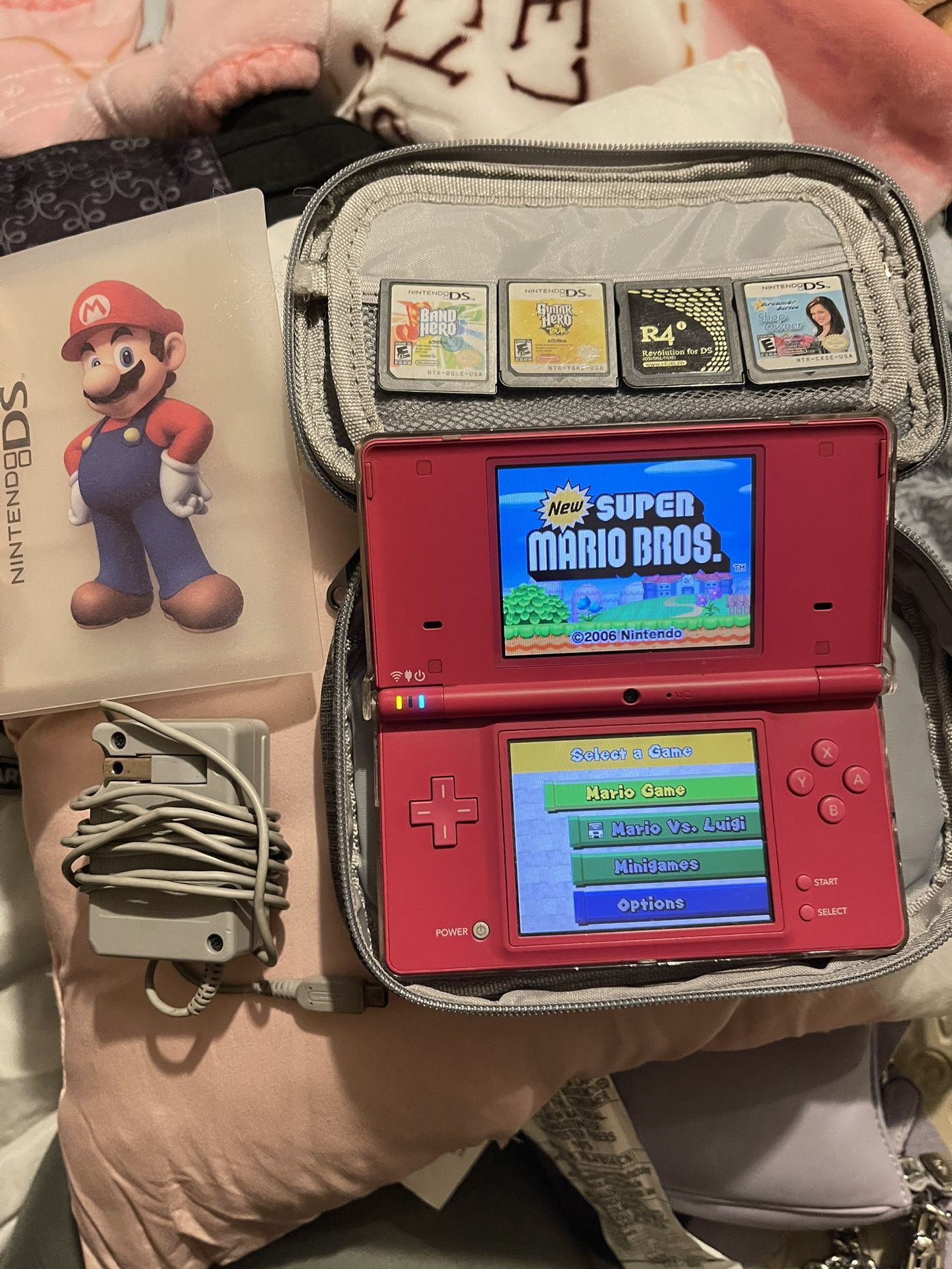 Nintendo DSI With Games And Charger 