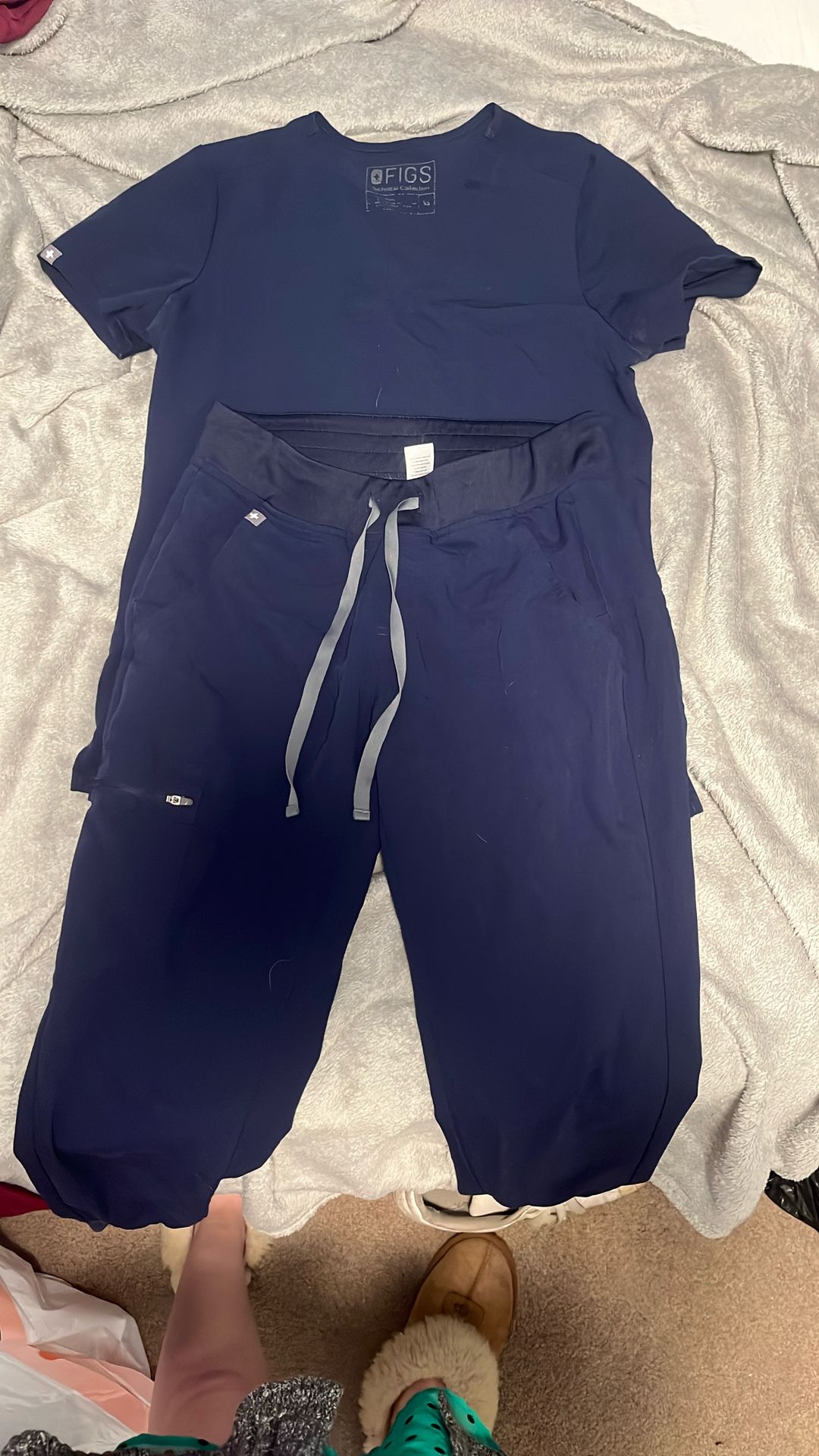 Navy Blue Scrubs 