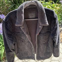 Black Levi’s Trucker Jacket