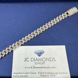 Bracelets Cubanlink Diamonds 💎 Real 10k Gold 